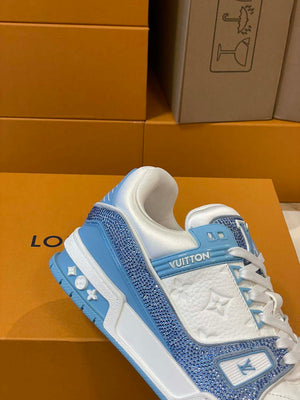 Louis Vuitton 1AC5AL Men Women's LV Trainer Sneaker L62390 - Fmale-Euro 35=US 4 - View 6