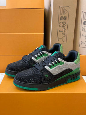 Louis Vuitton 1AC5AL Men Women's LV Trainer Sneaker L62392 - Fmale-Euro 35=US 4 - View 2