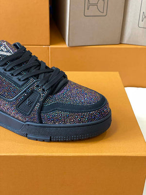 Louis Vuitton 1AC5AL Men Women's LV Trainer Sneaker L62393 - Fmale-Euro 35=US 4 - View 5