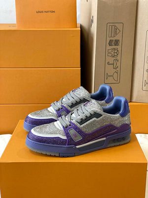 Louis Vuitton 1AC5AL Men Women's LV Trainer Sneaker L62394 - Fmale-Euro 35=US 4 - View 2