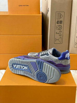 Louis Vuitton 1AC5AL Men Women's LV Trainer Sneaker L62394 - Fmale-Euro 35=US 4 - View 9
