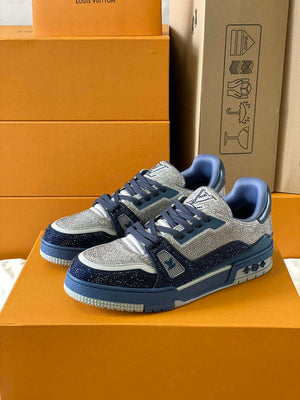Louis Vuitton 1AC5AL Men Women's LV Trainer Sneaker L62395 - Fmale-Euro 35=US 4 - View 2