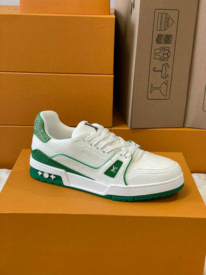 Louis Vuitton 1AC5AL Men Women's LV Trainer Sneaker L62397 - Fmale-Euro 35=US 4 - View 4