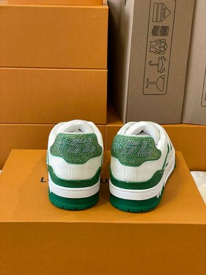 Louis Vuitton 1AC5AL Men Women's LV Trainer Sneaker L62397 - Fmale-Euro 35=US 4 - View 8