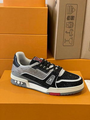 Louis Vuitton 1AC5AL Men Women's LV Trainer Sneaker L62398 - Fmale-Euro 35=US 4 - View 4