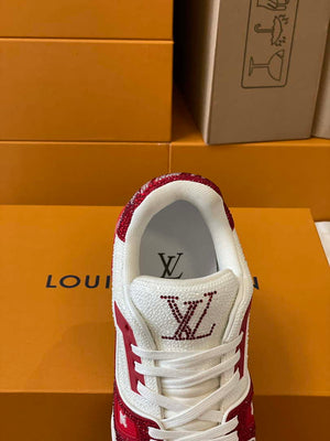 Louis Vuitton 1AC5AL Men Women's LV Trainer Sneaker L62402 - Fmale-Euro 35=US 4 - View 7