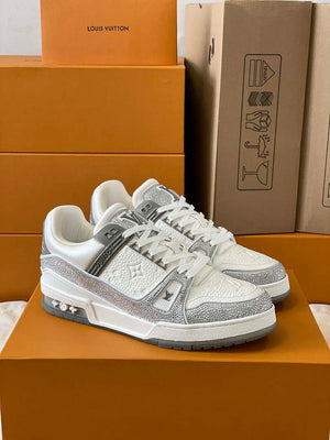Louis Vuitton 1AC5AL Men Women's LV Trainer Sneaker L62403 - Fmale-Euro 35=US 4 - View 1