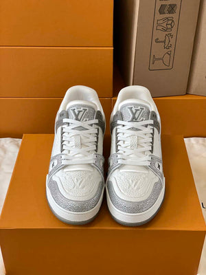 Louis Vuitton 1AC5AL Men Women's LV Trainer Sneaker L62403 - Fmale-Euro 35=US 4 - View 3