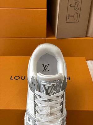 Louis Vuitton 1AC5AL Men Women's LV Trainer Sneaker L62403 - Fmale-Euro 35=US 4 - View 7