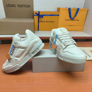 Louis Vuitton 1AC5C9 Men Women's LV Trainer Sneaker L62451 - Fmale-Euro 35=US 4 - View 6