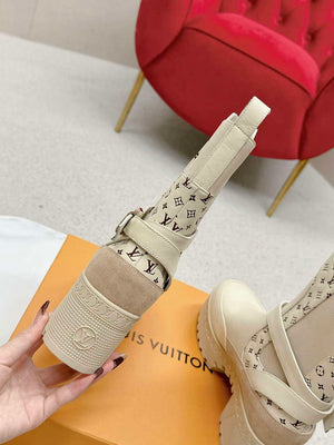 Louis Vuitton 1ACA9Z Women's Laureate Platform Desert Boot L62358 - US 4=Euro 35 - View 9