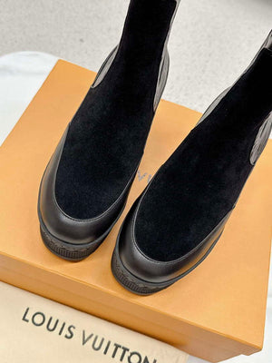 Louis Vuitton 1AC7W0 Women's Laureate Platform Chelsea Boot L62360 - US 4=Euro 35 - View 7