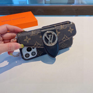Louis Vuitton Apple Iphone Leather Premium Deluxe Phone Case L20118 - iPhone15pro max £¨6.7£© - View 5