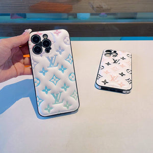 Louis Vuitton Apple Iphone Leather Premium Deluxe Phone Case L20133 - iPhone15pro max £¨6.7£© - View 3