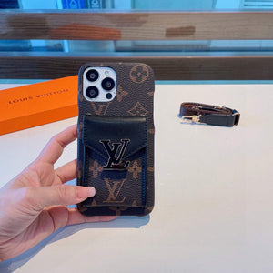 Louis Vuitton Apple Iphone Leather Premium Deluxe Phone Case L20139 - iPhone15pro max £¨6.7£© - View 6