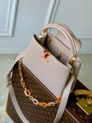 Louis Vuitton LV M24683 Capucines BB Bag Pink - Default Title - View 9