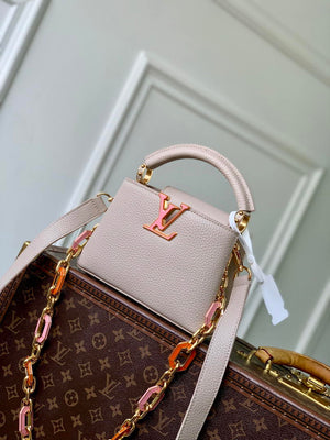 Louis Vuitton Capucines Mini Bag LV M24683 Pink - Default Title - View 1