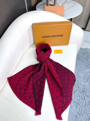 Louis Vuitton Classic Cashmere Scarf Scarf L60360 - Default Title - View 7