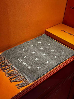 Louis Vuitton Double-sided Cashmere Scarf L60369 - Default Title - View 5