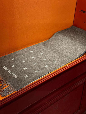 Louis Vuitton Double-sided Cashmere Scarf L60369 - Default Title - View 7