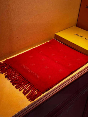 Louis Vuitton Double-sided Cashmere Scarf L60371 - Default Title - View 5