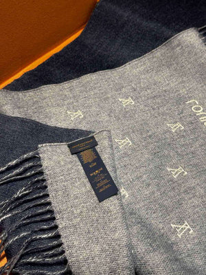 Louis Vuitton Double-sided Cashmere Scarf L60375 - Default Title - View 8