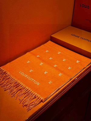 Louis Vuitton Double-sided Cashmere Scarf L60376 - Default Title - View 5