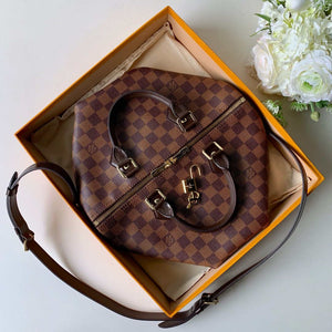 Louis Vuitton N41367 LV Speedy 30 Bag Damier Ebene Canvas - Default Title - View 3