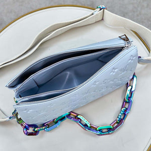 Louis Vuitton LV M11436 Coussin PM Handbag lambskin Washed Blue - Default Title - View 7