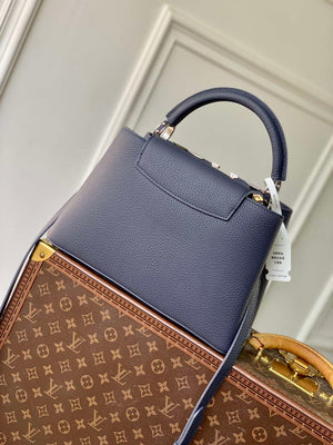 Louis Vuitton LV M12751 Capucines MM Handbag Blue - Default Title - View 3
