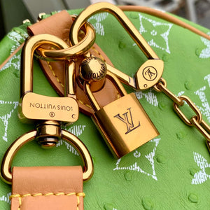Louis Vuitton LV M14064 Speedy P9 Bandoulière 30 Bag Ostrich green - Default Title - View 6
