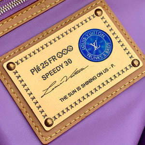 Louis Vuitton LV M14064 Speedy P9 Bandoulière 30 Bag Ostrich Ligth Purple - Default Title - View 8