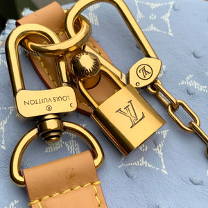 Louis Vuitton LV M14064 Speedy P9 Bandoulière 30 Bag Ostrich Ligth Blue - Default Title - View 6