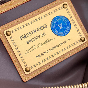 Louis Vuitton LV M14064 Speedy P9 Bandoulière 30 Bag Ostrich Dark Brown - Default Title - View 7