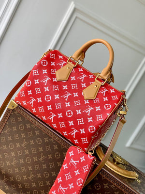Louis Vuitton LV M14067 Speedy P9 Bandoulière 30 Bag Red - Default Title - View 3