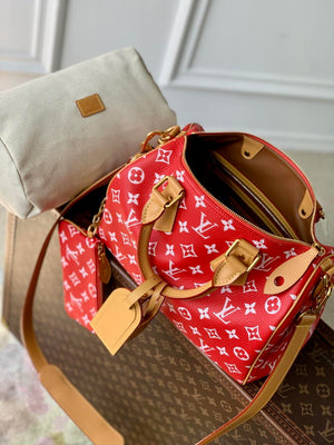 Louis Vuitton LV M14067 Speedy P9 Bandoulière 30 Bag Red - Default Title - View 9