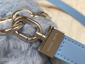 Louis Vuitton LV M21040 Twist MM Handbag Jean Blue - Default Title - View 5