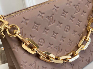 Louis Vuitton LV M21276 Coussin MM Bag Taupe - Default Title - View 5