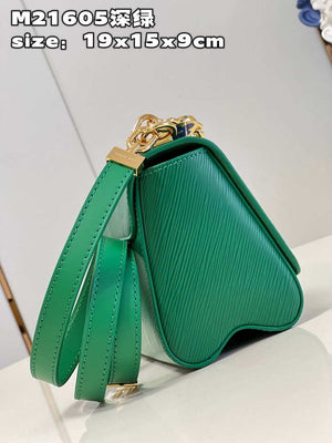 Louis Vuitton LV M21649 Twist PM Bag Epi Green - Default Title - View 4