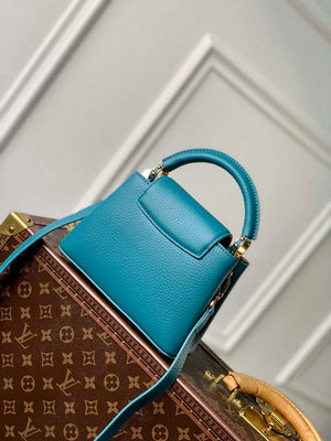 Louis Vuitton LV M23766 Capucines Mini Handbag Green - Default Title - View 2
