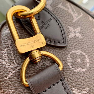 Louis Vuitton LV M24443 Speedy P9 Bandoulière 25 Bag Ebony Monogram Leather - Default Title - View 7