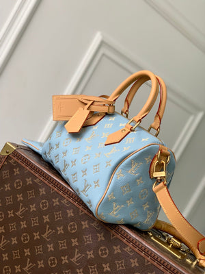 Louis Vuitton LV M24443 Speedy P9 Bandoulière 25 Bag Sky Blue - Default Title - View 2