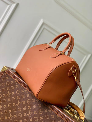 Louis Vuitton LV M24892 Speedy 30 Soft Low Key Cognac - Default Title - View 2