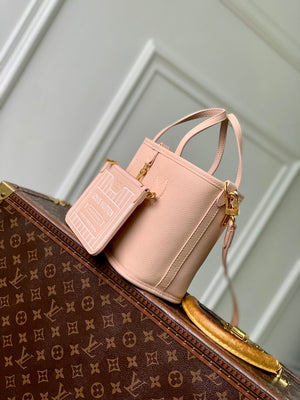 Louis Vuitton LV M25657 Neverfull Bandoulière Inside Out BB Bag Monogram Limestone - Default Title - View 11