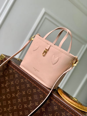 Louis Vuitton LV M25657 Neverfull Bandoulière Inside Out BB Bag Monogram Limestone - Default Title - View 12