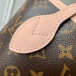 Louis Vuitton LV M25657 Neverfull Bandoulière Inside Out BB Bag Monogram Limestone - Default Title - View 5