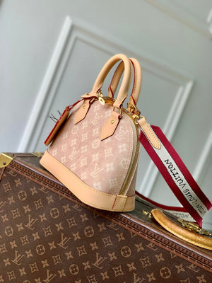 Louis Vuitton LV M25728 Alma BB Bag Travels With Grace Coddington Meowgram coated canvas - Default Title - View 2