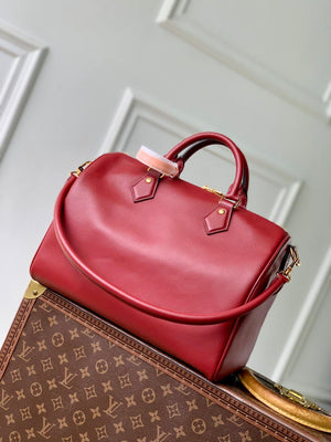 Louis Vuitton LV M25766 Speedy 30 Soft Bag Travels With Grace Coddington Red - Default Title - View 3