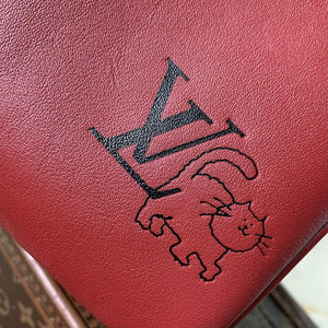 Louis Vuitton LV M25766 Speedy 30 Soft Bag Travels With Grace Coddington Red - Default Title - View 6