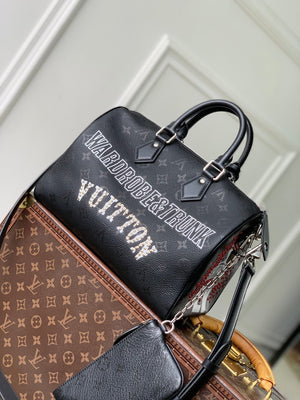 Louis Vuitton LV M26176 Speedy P9 Bandoulière 30 Jackets Black - Default Title - View 3